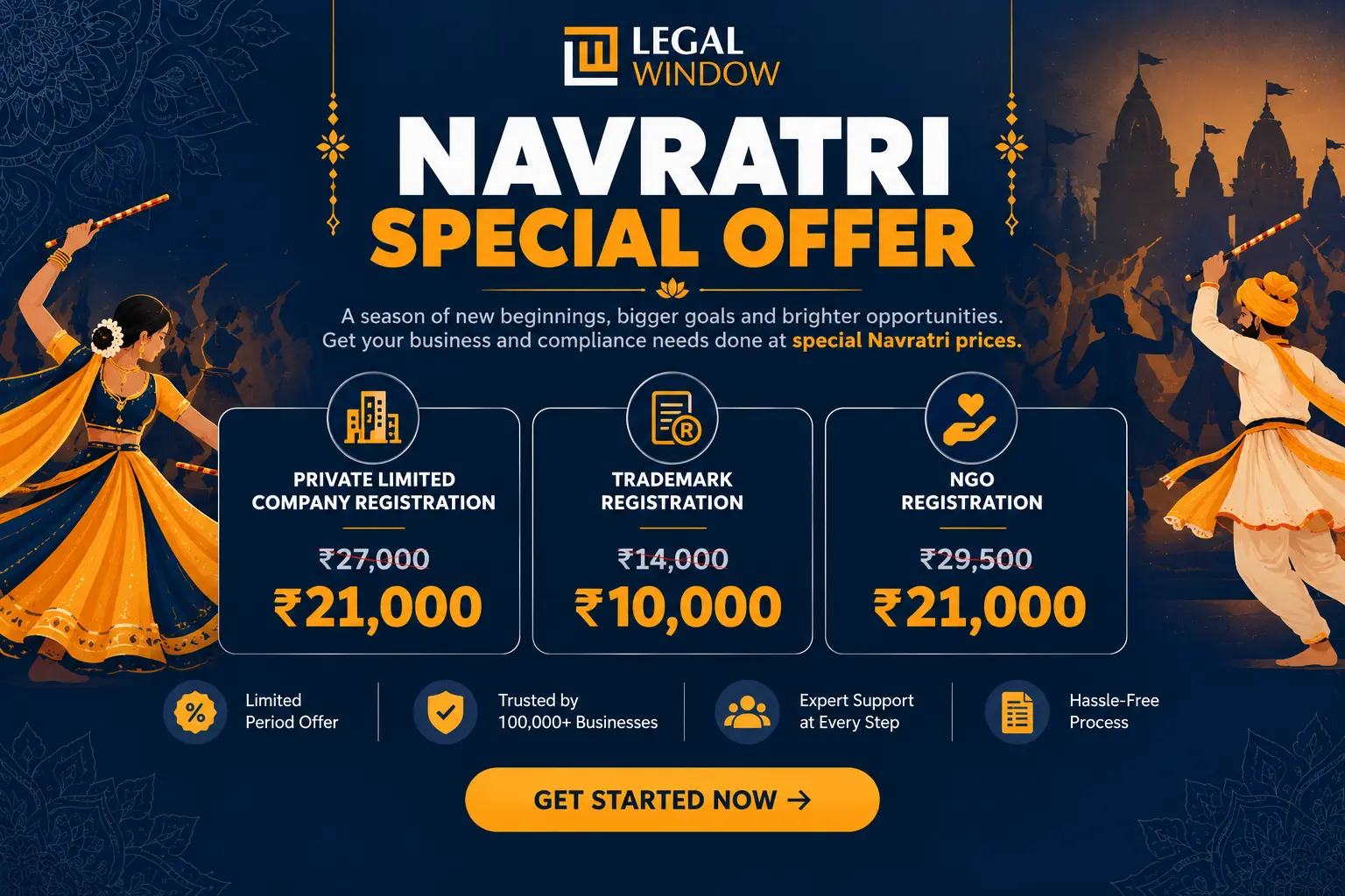 This Navratri, give your business a new beginning.
