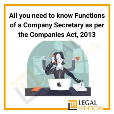 Functions of a Company Secretary