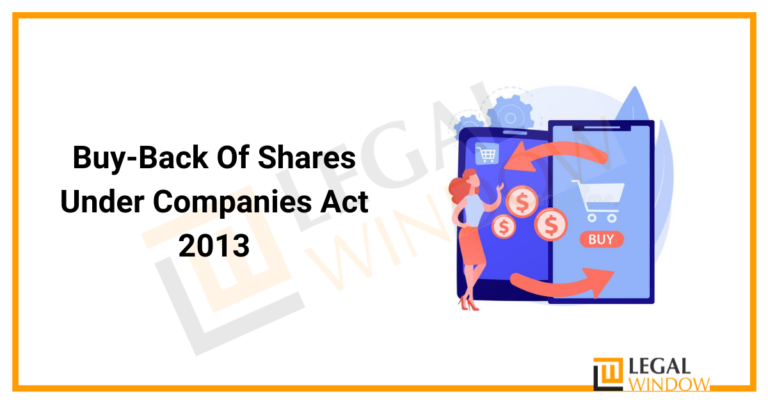 Buy-Back Of Shares Under Companies Act 2013 » Legal Window