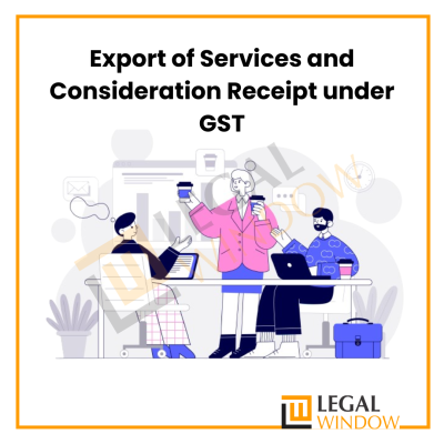 Export of Services and Consideration Receipt under GST