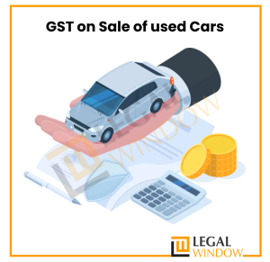 GST on Sale of used Cars