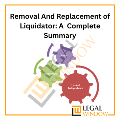 Removal And Replacement of Liquidator