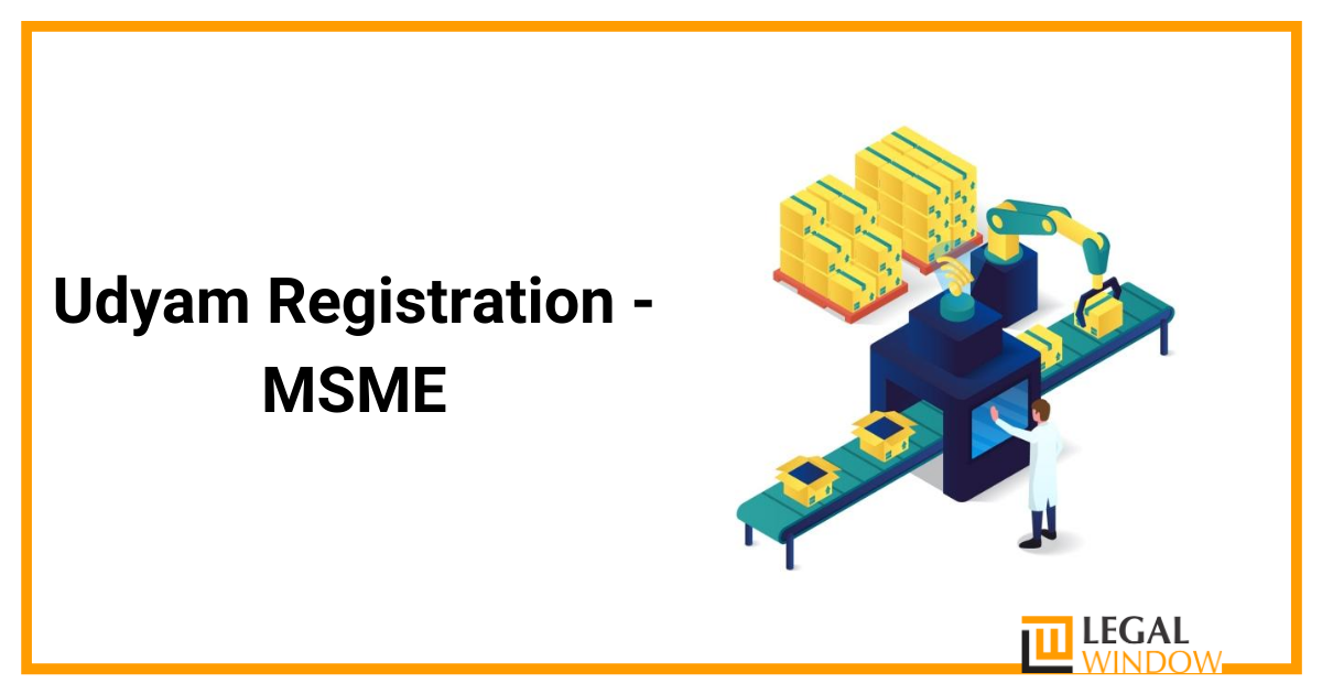 Udyam Registration - Msme » Legal Window Jaipur