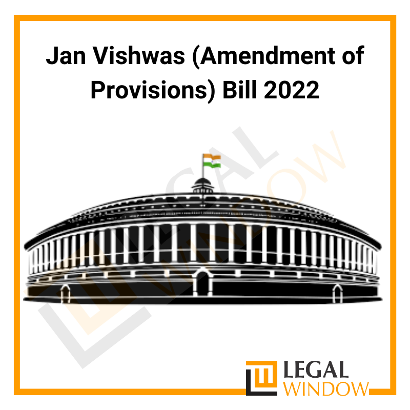 Jan Vishwas Bill 2022
