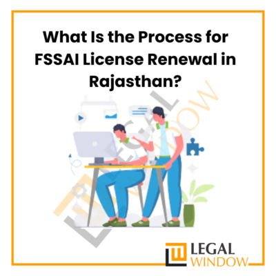 FSSAI license process in Rajasthan