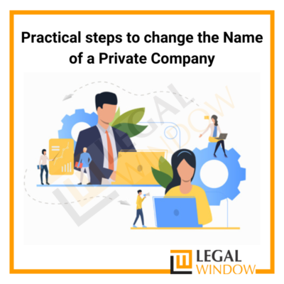 Change the Name of a Private Company