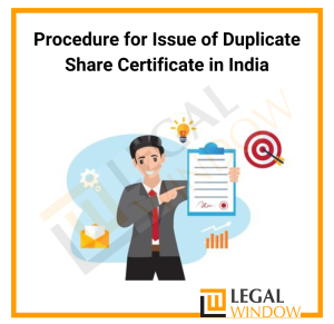 Procedure For Issue of Duplicate Share Certificate