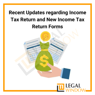 Updates regarding Income Tax Return