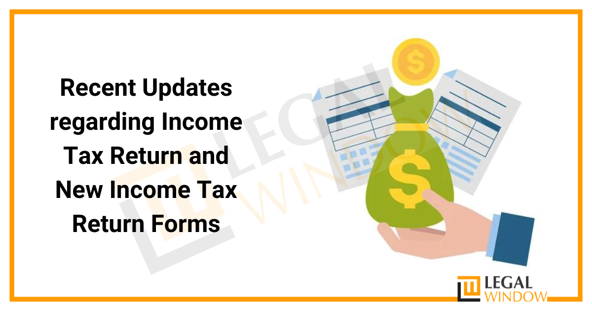 Updates regarding Tax Return » Legal Window