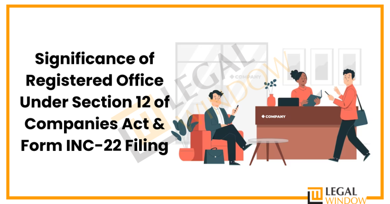 Registered Office Under Section 12 of the Companies Act » Legal Window