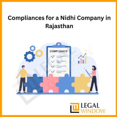 Compliances for a Nidhi Company in Rajasthan