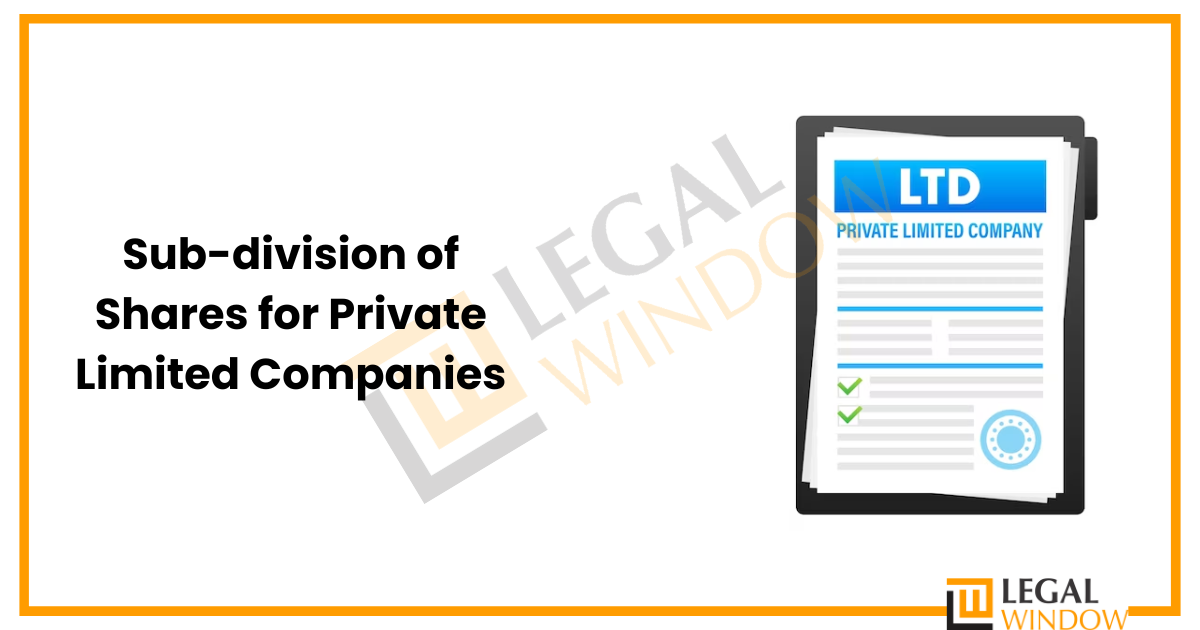 sub-division of shares