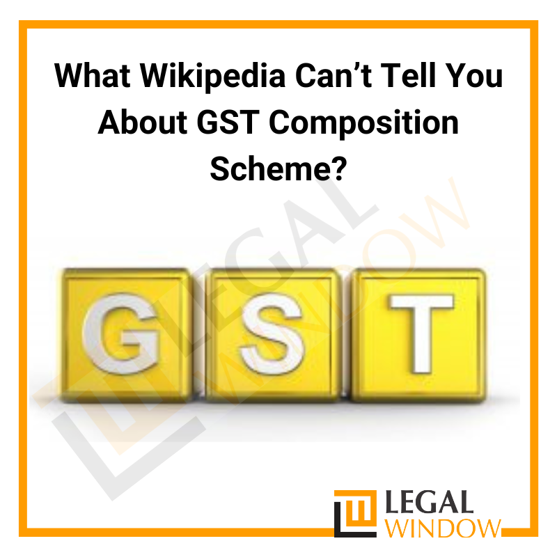 GST Composition Scheme