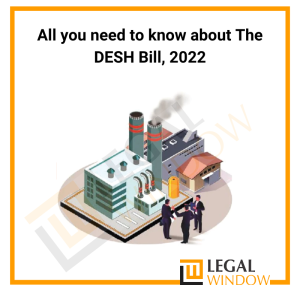 What is the DESH Bill 2022