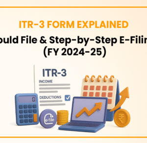 ITR 3 filing, who can file ITR 3, ITR 3 due date 2025, ITR 3 form AY 2025-26, how to file ITR 3, income tax return for professionals, ITR 3 eligibility, ITR 3 income sources, audit under section 44AB, ITR 3 capital gains, ITR 3 deductions, file income tax return online