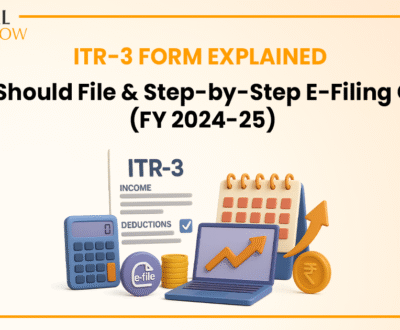 ITR 3 filing, who can file ITR 3, ITR 3 due date 2025, ITR 3 form AY 2025-26, how to file ITR 3, income tax return for professionals, ITR 3 eligibility, ITR 3 income sources, audit under section 44AB, ITR 3 capital gains, ITR 3 deductions, file income tax return online